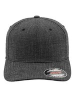Fine Melange Flexfit Cap with 6 Panels – Bild 2