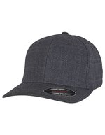 Fine Melange Flexfit Cap with 6 Panels – Antracite