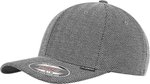 FLEXFIT Heringbone Melange Flexfit Cap S/M, Black/Heather Grey L/XL, FX6277HM – Bild 1