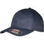 Flexfit Jaquard Camo Cap mit Mesh, Navy L/XL, FX6277JC – Bild 3