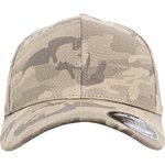 Flexfit Light Camo Cap mit Gummizug, Beige Camo S/M, FX6277LC – Bild 1