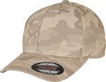 Flexfit Light Camo Cap mit Gummizug, Beige Camo S/M, FX6277LC – Bild 3