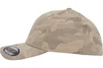 Flexfit Light Camo Cap mit Gummizug, Beige Camo S/M, FX6277LC – Bild 5