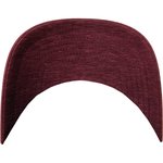 Flexfit Natural Melange Cap mit Gummizug, Burgundy Melange L/XL, FX6277M – Bild 7