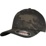 Flexfit Multicam Cap mit Verstärkter Front, Black Multicam L/XL, FX6277MC – Bild 3