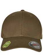 FLEXFIT Nachhaltige Bio-Baumwollmütze mit Flexfit-Technologie – Burnt Olive