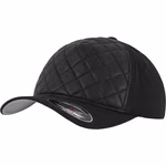 FLEXFIT Diamond Quilted Flexfit Cap con Elastico, Black L/XL, FX6277Q – immagine 3