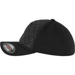 FLEXFIT Diamond Quilted Flexfit Cap mit Gummizug, Black L/XL, FX6277Q – Bild 5