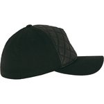 FLEXFIT Diamond Quilted Flexfit Cap mit Gummizug, Black L/XL, FX6277Q – Bild 6