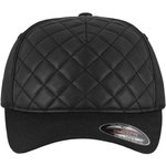 FLEXFIT Diamond Quilted Flexfit Cap mit Gummizug, Black L/XL, FX6277Q – Bild 7