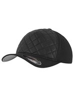 FLEXFIT Diamond Quilted Flexfit Cap mit Gummizug, Black L/XL, FX6277Q – Bild 2