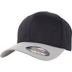 Flexfit Wooly Combed 2-Tone Cap, Black/Red L/XL, FX6277T – Bild 3