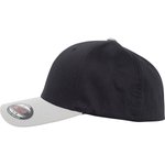 Flexfit Wooly Combed 2-Tone Cap, Black/Red L/XL, FX6277T – Bild 4