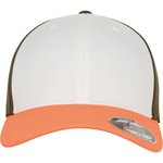 FLEXFIT Casquette Flexfit 3-Tone avec bande élastique, Red/White S/M, FX6277TT – Bild 5