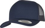 FLEXFIT Schaumstoff-Trucker Cap mit Curved Visor, Navy One Size, FX6320 – Bild 1