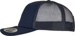 FLEXFIT Schaumstoff-Trucker Cap mit Curved Visor, Navy One Size, FX6320 – Bild 5