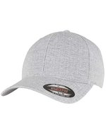Flexfit Heatherlight Cap mit Melange-Optik, Melange Silver L/XL, FX6350 – Melange Silver