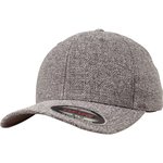 Flexfit Melange Cap mit verstärkter Front, Dark Heather Grey L/XL, FX6355 – Bild 3
