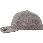 Flexfit Melange Cap mit verstärkter Front, Dark Heather Grey L/XL, FX6355 – Bild 5