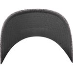 Flexfit Melange Cap mit verstärkter Front, Dark Heather Grey L/XL, FX6355 – Bild 9