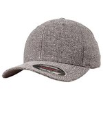 Flexfit Melange Cap mit verstärkter Front, Dark Heather Grey L/XL, FX6355 – Bild 2