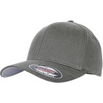 Flexfit Brushed Twill Cap mit Silberner Schirmunterseite, Black L/XL, FX6377 – Bild 1