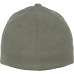 Flexfit Brushed Twill Cap mit Silberner Schirmunterseite, Black L/XL, FX6377 – Bild 4