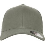 Flexfit Brushed Twill Cap mit Silberner Schirmunterseite, Black L/XL, FX6377 – Bild 6