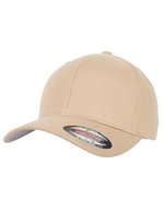 Flexfit Brushed Twill Cap mit Silberner Schirmunterseite, Black L/XL, FX6377 – Khaki