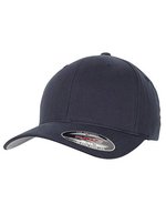 Flexfit Brushed Twill Cap mit Silberner Schirmunterseite, Black L/XL, FX6377 – Navy