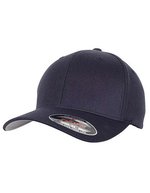 Flexfit Wolle-Mix Cap mit Silberschirm, Navy L/XL, FX6477 – Blu navy