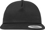 FLEXFIT Unstrukturierte 5-Panel Snapback Cap, Black One Size, FX6502 – Bild 7