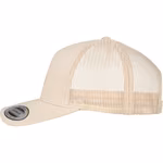 FLEXFIT 5-Panel Retro Trucker Cap Cotton-Mesh, Black One Size, FX6506 – image 5