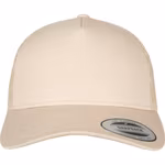 FLEXFIT 5-Panel Retro Trucker Cap Cotton-Mesh, Black One Size, FX6506 – image 7