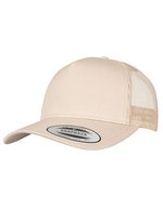 FLEXFIT 5-Panel Retro Trucker Cap Baumwolle-Mesh, Charcoal One Size, FX6506 – Khaki