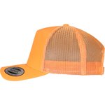 FLEXFIT Neon Retro Trucker Cap in Gelb/Orange, Neon Orange One Size, FX6506NT – Bild 4