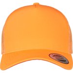FLEXFIT Neon Retro Trucker Cap in Gelb/Orange, Neon Orange One Size, FX6506NT – Bild 5