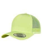 FLEXFIT Neon Retro Trucker Cap in Gelb/Orange – Neon Yellow