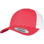 FLEXFIT 5-Panel Retro Trucker Cap 2-Tone, Black/White One Size, FX6506T – Bild 3
