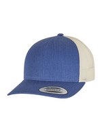 5-Panel Retro Trucker Cap 2-Tone – Blue/Beige