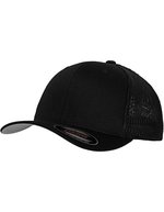 Flexfit Mesh Trucker Cap – Black