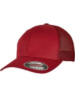 Flexfit Mesh Trucker Cap – Cranberry