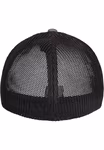 FLEXFIT Retro Trucker Melange Cap Khaki, Khaki/Black Mesh L/XL, FX6511M – Bild 3