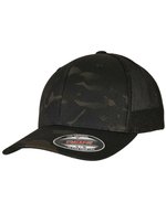 FLEXFIT Multicam Trucker Cap mit Mesh-Rücken, Multicam L/XL, FX6511MC – Multicam Black