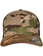 FLEXFIT Multicam Trucker Cap mit Mesh-Rücken, Multicam L/XL, FX6511MC – Bild 3