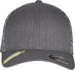 Flexfit Trucker Kappe Melange Mesh, Black/Grey Melange L/XL, FX6511MM – Bild 3