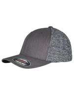 Flexfit Trucker Kappe Melange Mesh, Black/Grey Melange L/XL, FX6511MM – Bild 2