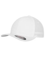 Flexfit Tactel Mesh Cap 6-Panel, Red S/M, FX6533 – White