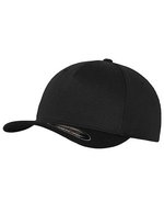 Flexfit 5 Panel Kappe Schwarz/Khaki, Black L/XL, FX6560 – Nero