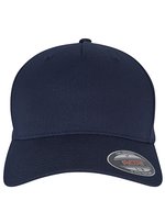 Flexfit 5 Panel Kappe Schwarz/Khaki, Black L/XL, FX6560 – Greyish Blu navy